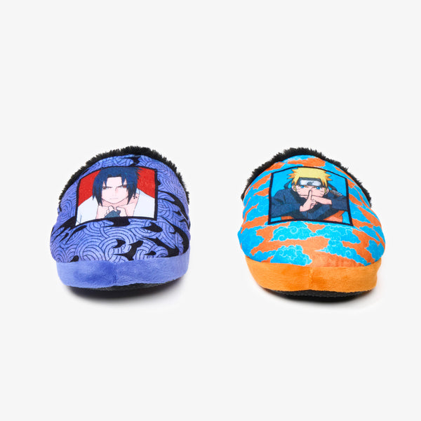 Odd Sox Naruto Vs. Sasuke Slip-On Slippers