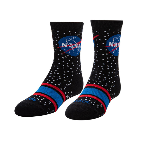 odd sox Nasa Stars Kids Crew Socks