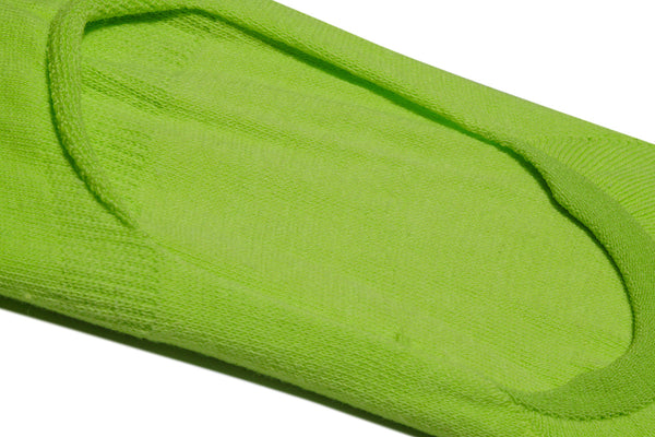 Odd Sox Neon Yellow Basix Fashion No Show