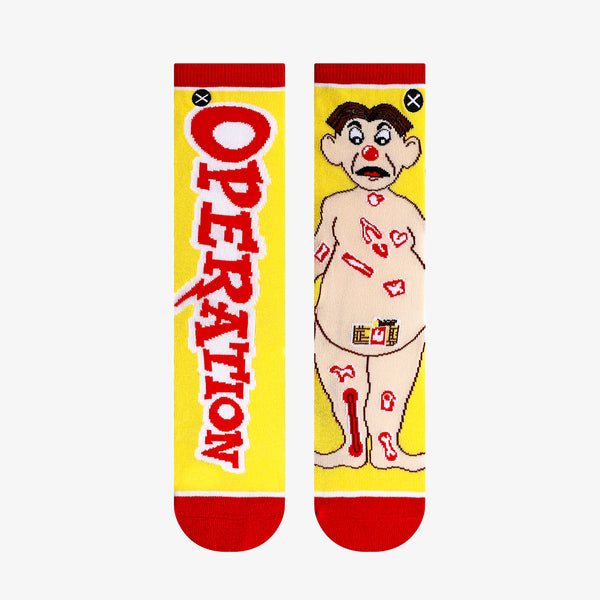 Odd Sox Operation Split Big Kids Crew Socks