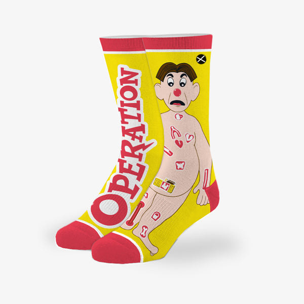 odd sox Operation Split Big Kids Crew Socks
