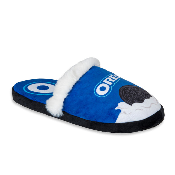 Odd Sox Oreo Dunk Fuzzy Slip-On Slippers