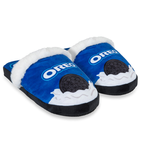 odd sox Oreo Dunk Fuzzy Slip-On Slippers
