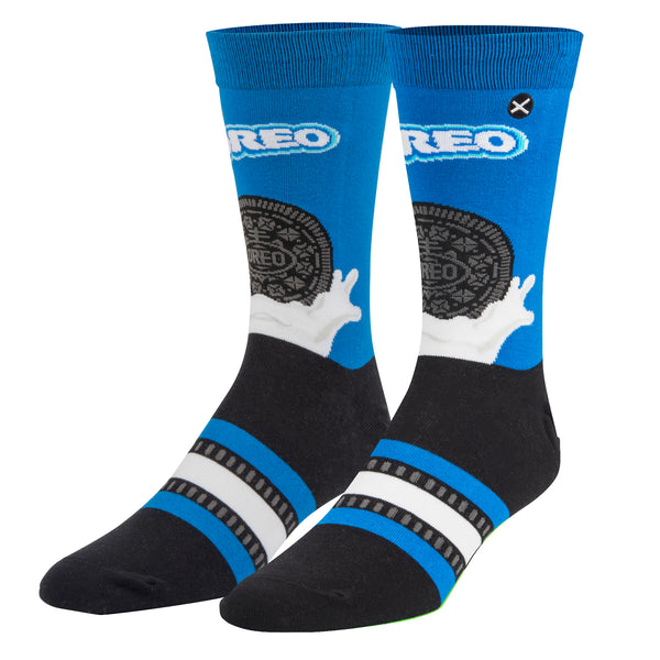 odd sox Oreo & Milk Men's Crew Socks