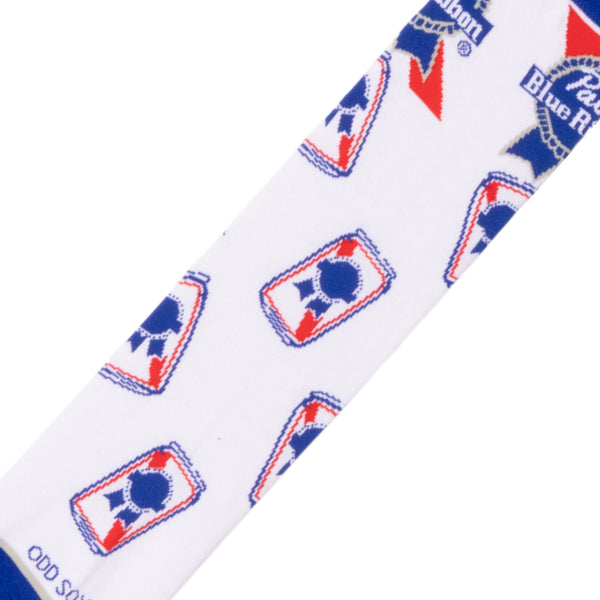 Odd Sox Pabst Blue Ribbon Cans Crew Socks