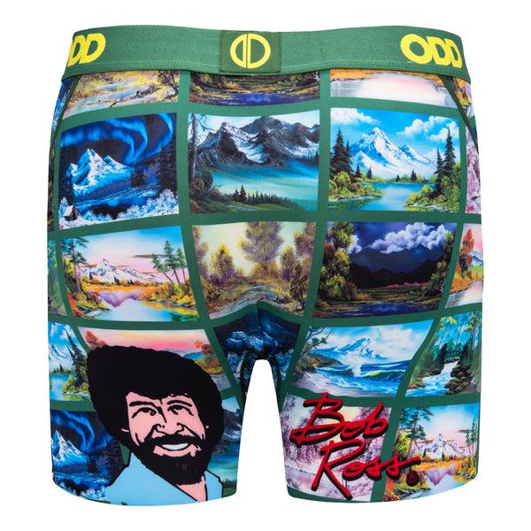 Odd Sox Paintings By Bob Ross Men's Boxer Briefs