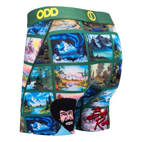 Odd Sox Paintings By Bob Ross Men's Boxer Briefs