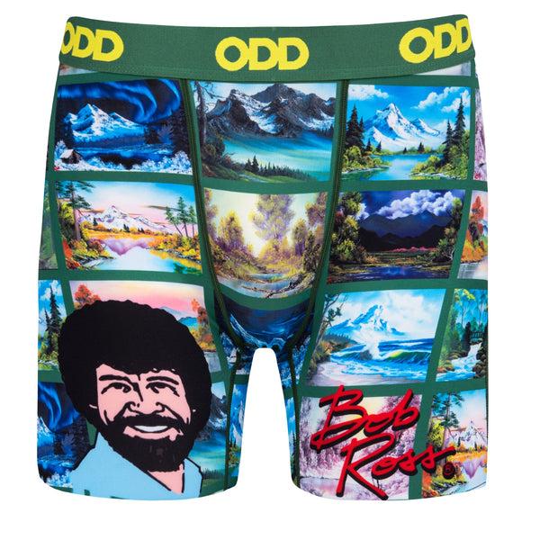 odd sox Paintings By Bob Ross Men's Boxer Briefs