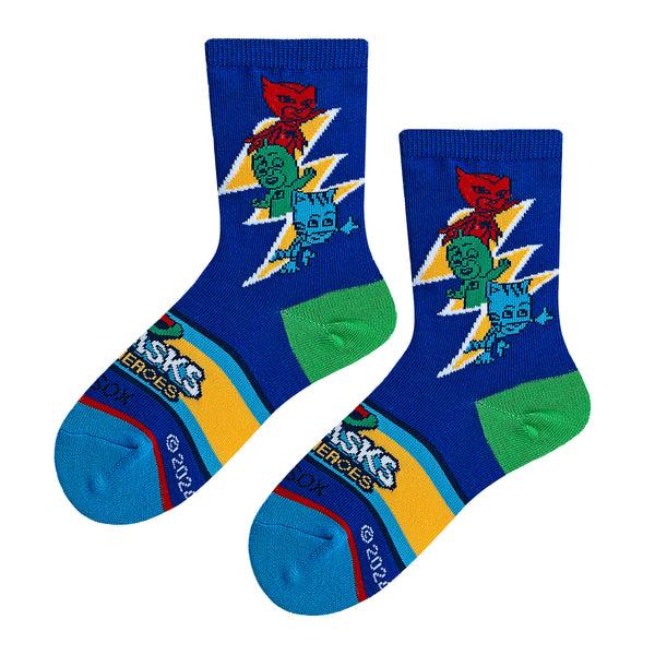 Odd Sox PJ Masks Bolt Big Kids Crew Socks