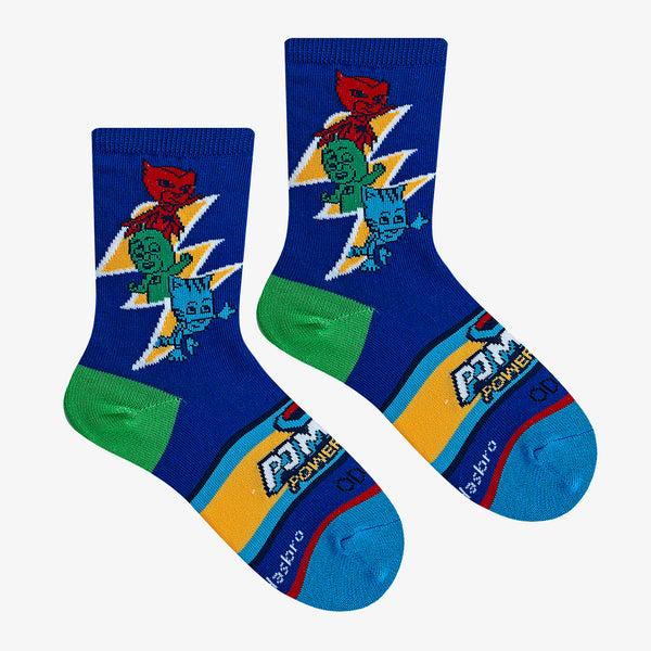 Odd Sox PJ Masks Bolt Big Kids Crew Socks