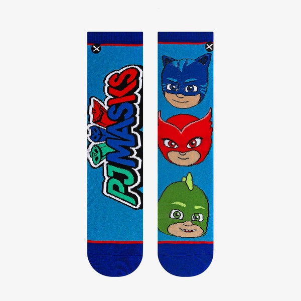 Odd Sox PJ Masks Split Big Kids Crew Socks