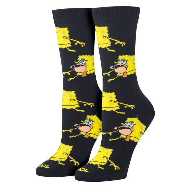 Odd Sox Pre-Historic Bob Women's Crew Socks