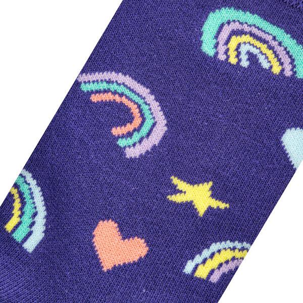 Odd Sox Rainbows Kids Crew Socks