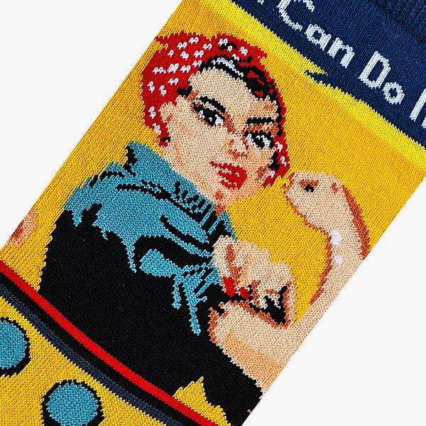 Odd Sox Rosie The Riveter Women's Crew Socks