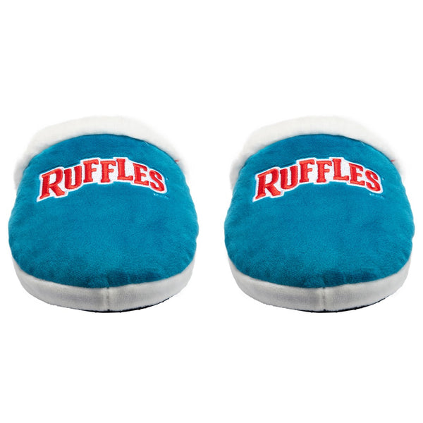 Odd Sox Ruffles Fuzzy Slip-On Slippers