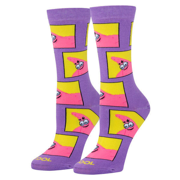 Odd Sox Savage Patrick Women's Crew Socks