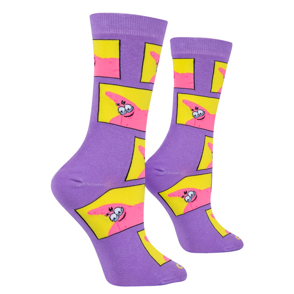 Odd Sox Savage Patrick Women's Crew Socks