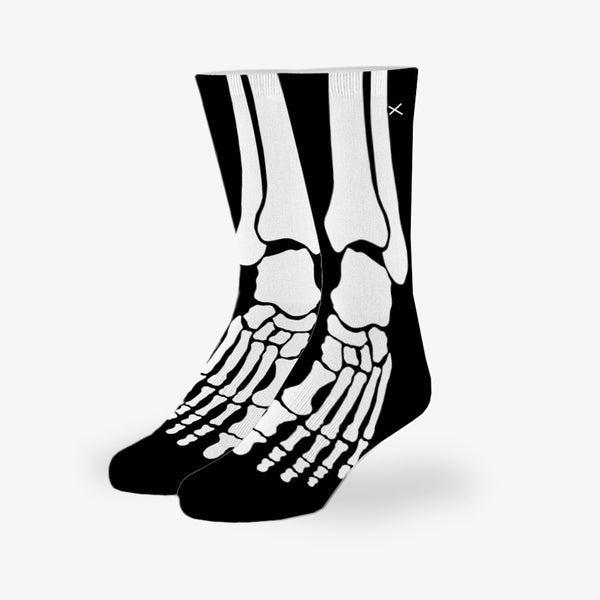 odd sox Skeleton Big Kids Crew Socks
