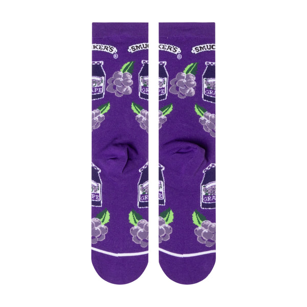 Odd Sox Smucker's Grape Jelly Crew Socks