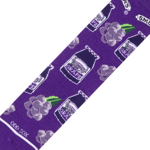 Odd Sox Smucker's Grape Jelly Crew Socks