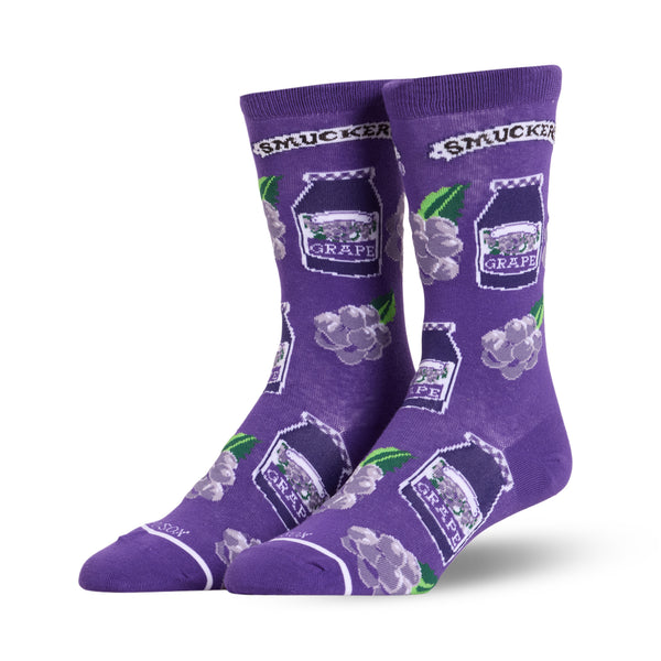 odd sox Smucker's Grape Jelly Crew Socks