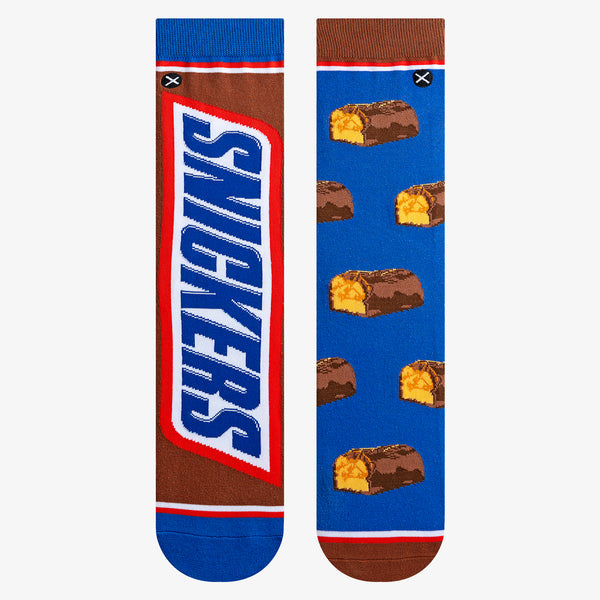 Odd Sox Snickers Split Men's Crew Socks