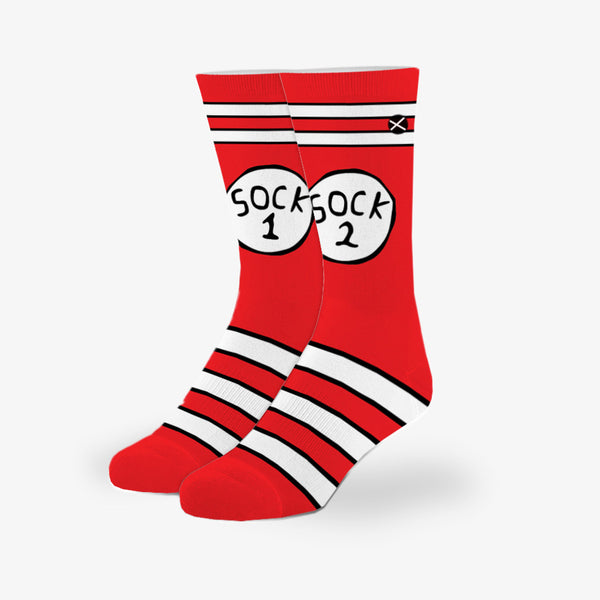 odd sox Sock 1 Sock 2 Big Kids Crew Socks