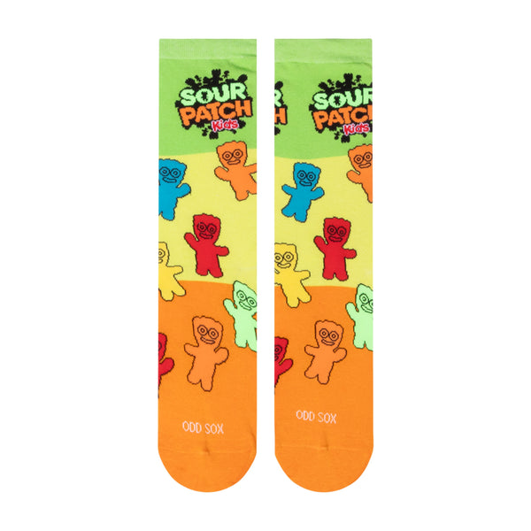 Odd Sox Sour Patch Kids Colors Crew Socks