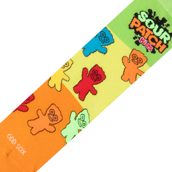 Odd Sox Sour Patch Kids Colors Crew Socks