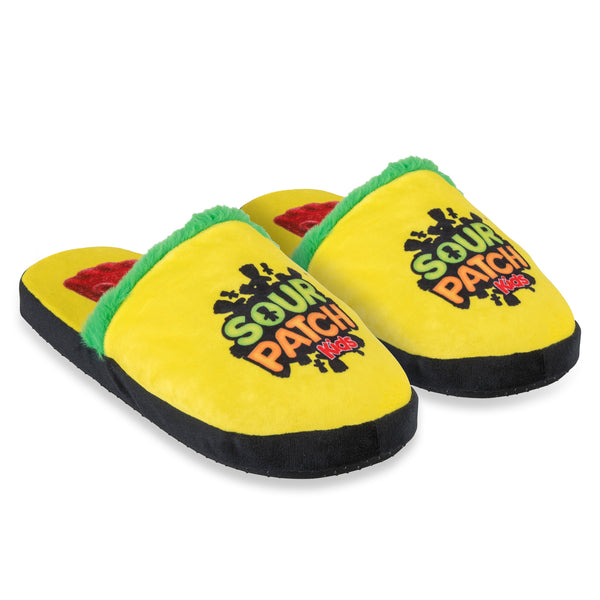 odd sox Sour Patch Kids Fuzzy Slip-On Slippers