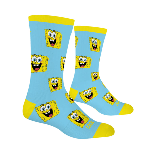Odd Sox SpongeBob All Over Kids Crew