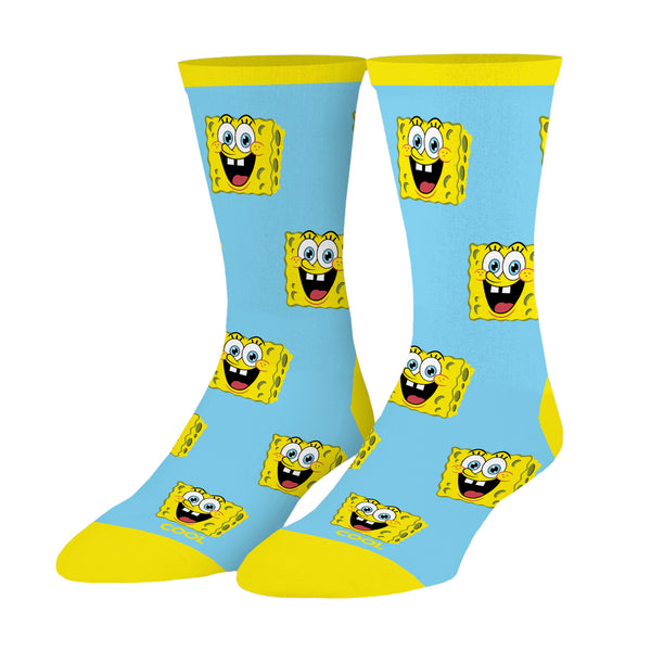 Odd Sox SpongeBob All Over Kids Crew