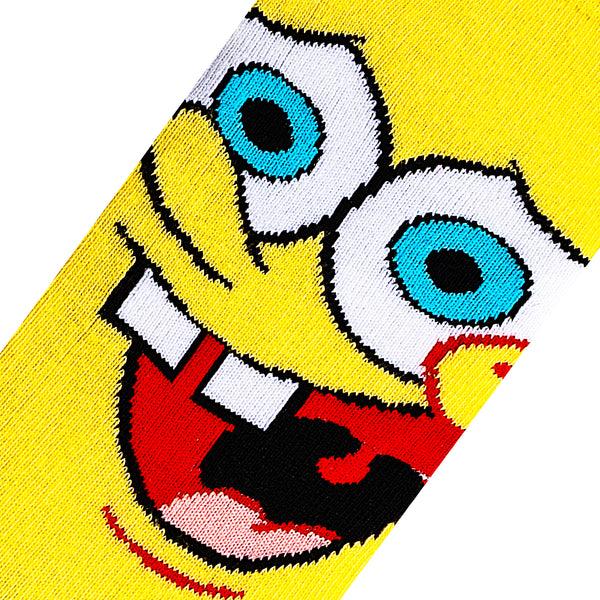 Odd Sox SpongeBob Big Face Big Kids Crew Socks