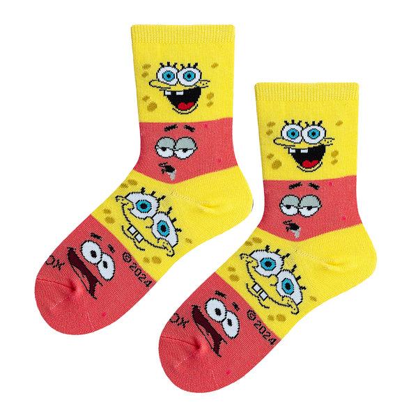 Odd Sox SpongeBob & Patrick Big Kids Crew Socks