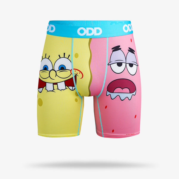 odd sox SpongeBob & Patrick Split Men's Boxer Briefs