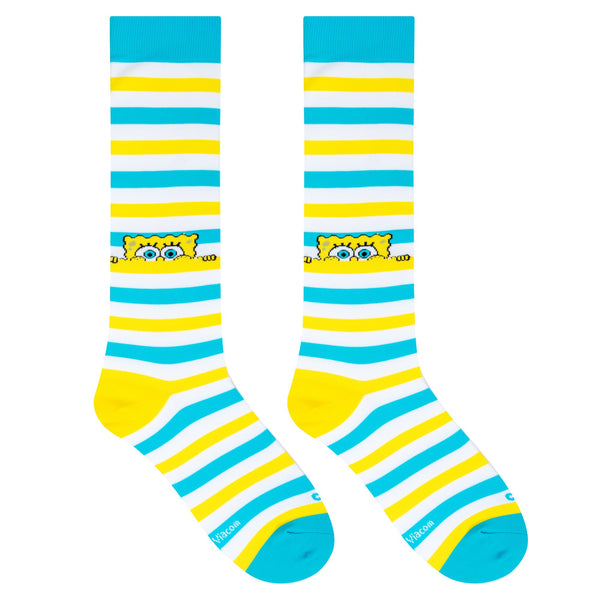Odd Sox SpongeBob Peek Compression Socks