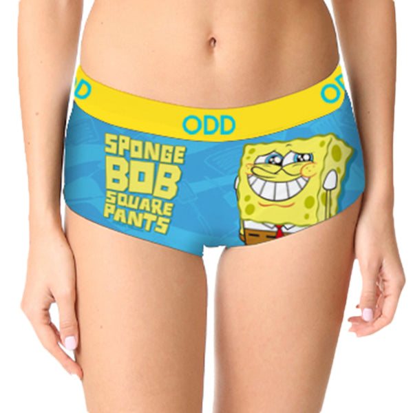 Odd Sox SpongeBob SquarePants Women's Boy Shorts