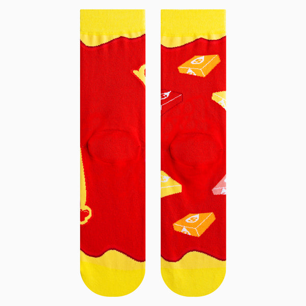 Odd Sox Starburst Split Men's Crew Socks