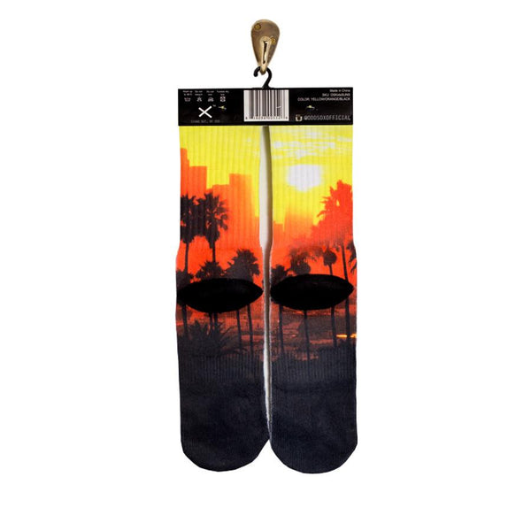 Odd Sox Sunset Kids Crew Socks