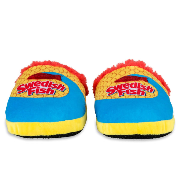 Odd Sox Swedish Fish Fuzzy Slip-On Slippers