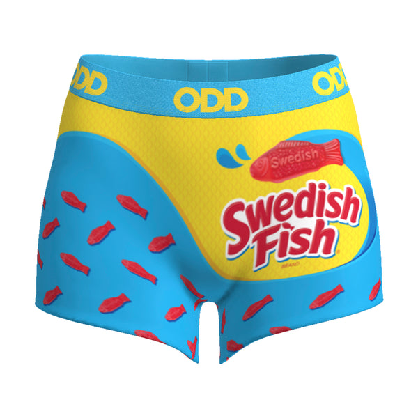 odd sox Swedish Fish Women's Boy Shorts