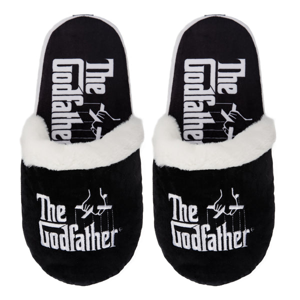 Odd Sox The Godfather Fuzzy Slip-On Slippers