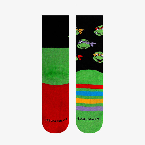Odd Sox The Turtles Big Kids Crew Socks