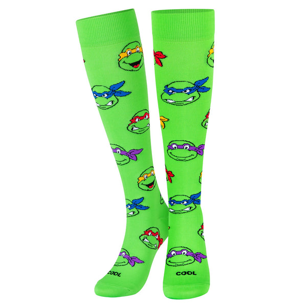 Odd Sox TMNT Heads Compression Socks