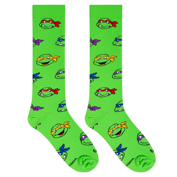 Odd Sox TMNT Heads Compression Socks