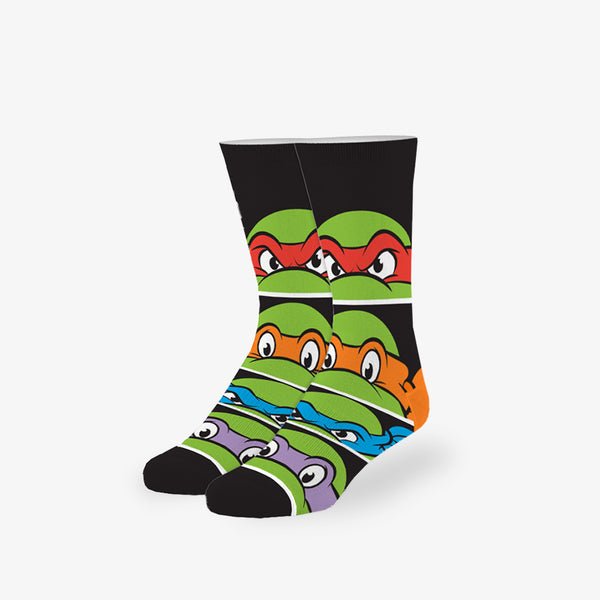 odd sox TMNT Masks Little Kids Crew Socks