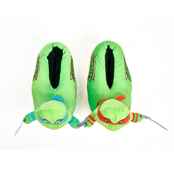 Odd Sox TMNT Raph & Leo 3D Slippers