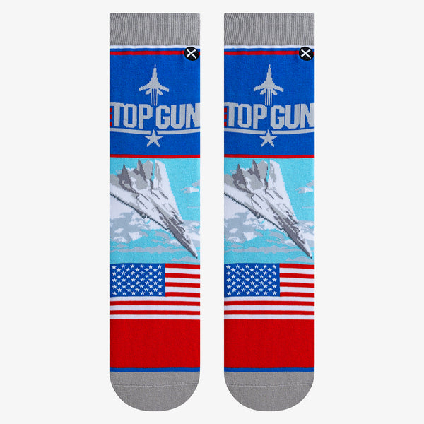 Odd Sox Top Gun Mash-Up Men's Crew Socks