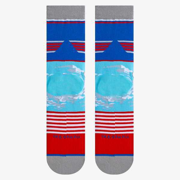 Odd Sox Top Gun Mash-Up Men's Crew Socks