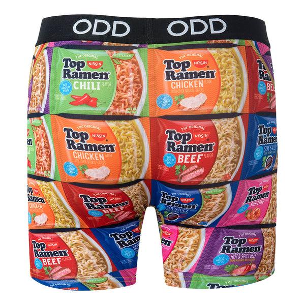 Odd Sox Top Ramen Flavors Men's Boxer Briefs